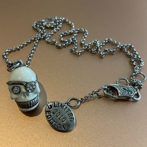 Limited edition skull charm necklace - Juicy